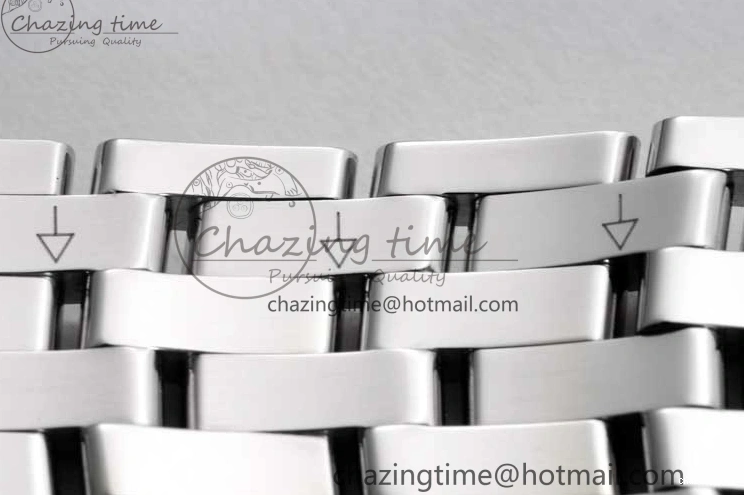 0123 De Ville SS DIWF 1:1 Best Edition Gray Dial SS Markers on SS Bracelet MIYOTA FlexibleFit 7851